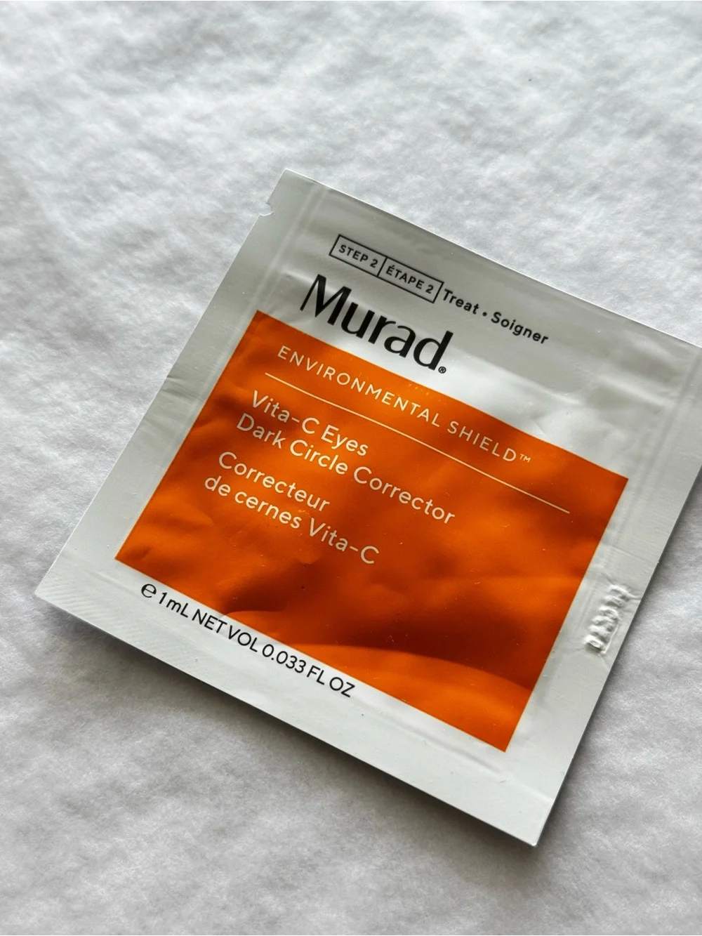 MURAD Vita-C Eyes Dark Circle Corrector Eye Cream Environmental Shield Sample